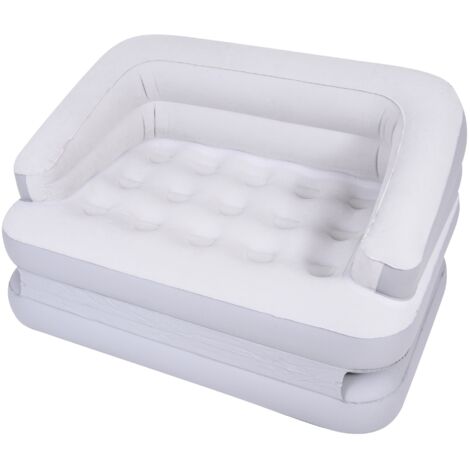 Sofá cama inflable 198 x 138 x 62 cm