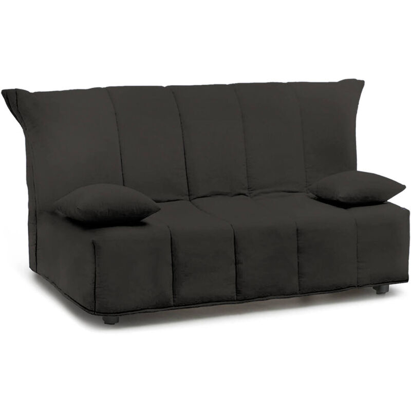 

Talamo Italia Sofá cama Mina 3 plazas, Sofá de sala, Apertura de la carretilla, Made in Italy, en tejido acolchado, con cojines incluidos, Cm: