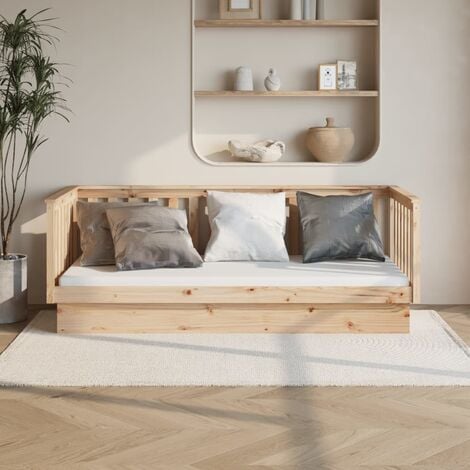 Sofá cama Moderno  Cama para adulto  madera maciza de pino 90x200 cm ES67649A