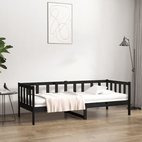 Maison Exclusive Barandilla de seguridad cama de niño poliéster gris 102x42  cm