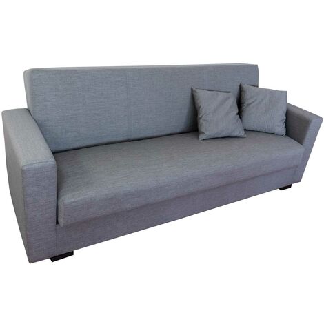 MUEBLIX Sofa cama Navaleno Color - Gris