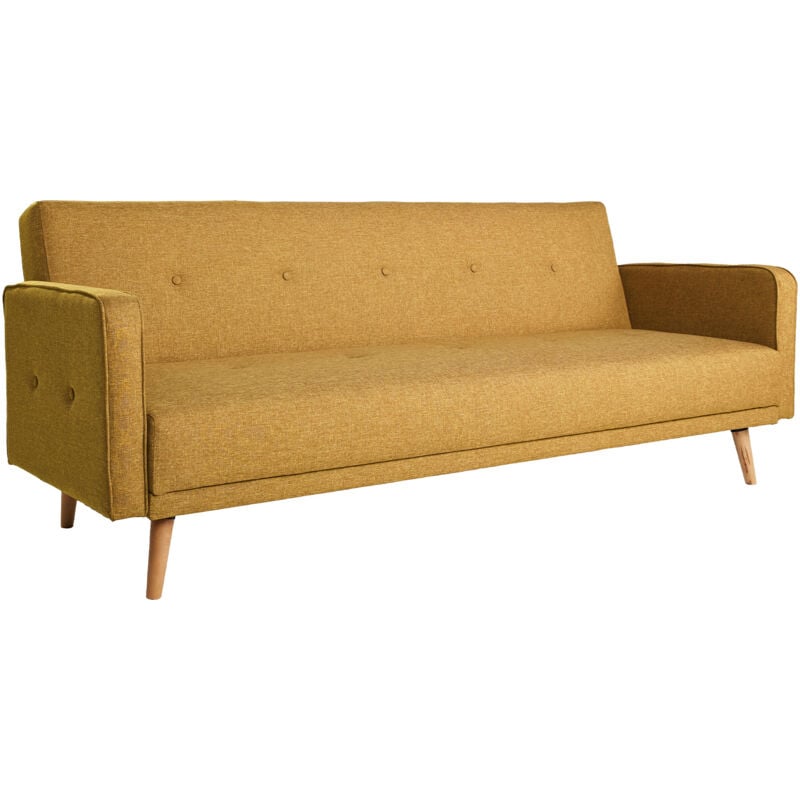 

Sofá Cama PÄRUMM Hamilgon Mostaza 208x86x81 cm - 50311001094642