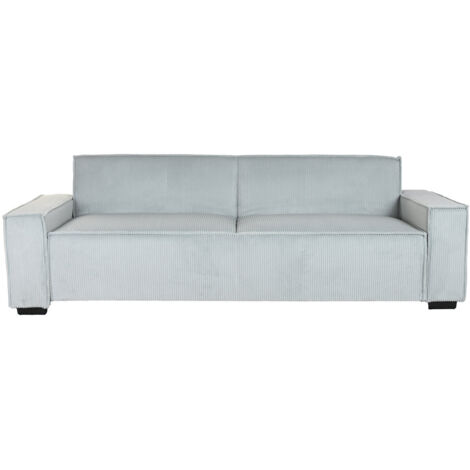 Sofa Cama Poliester 230X94X75 Pana Verde Menta