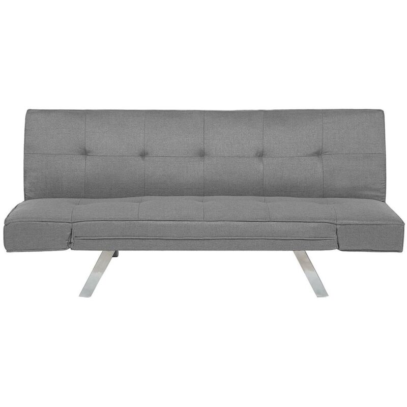 

Beliani - Sofá cama gris BRISTOL