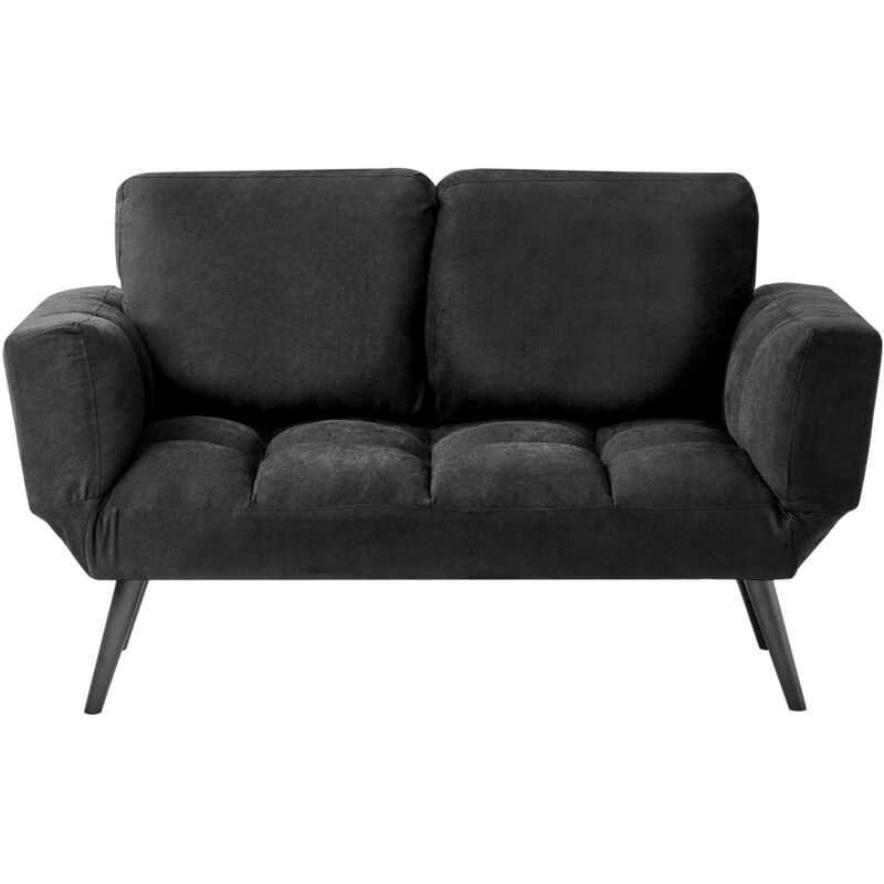 

Sofá cama negro BREKKE
