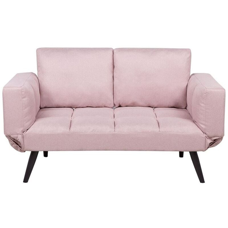 

Sofá cama rosa BREKKE