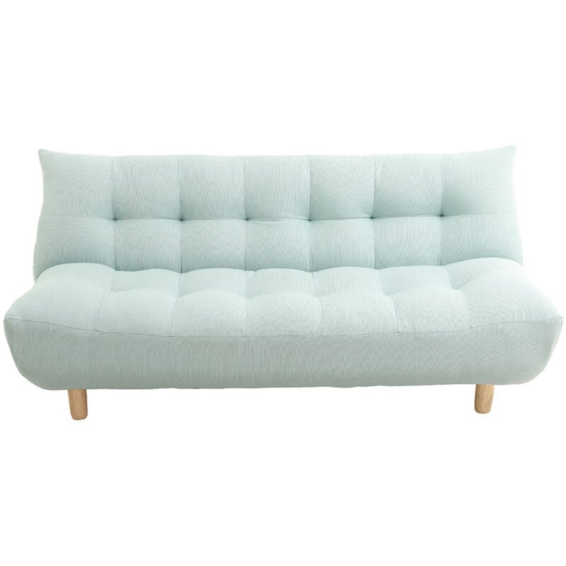 

Miliboo - Sofá convertible diseño escandinavo verde agua YUMI