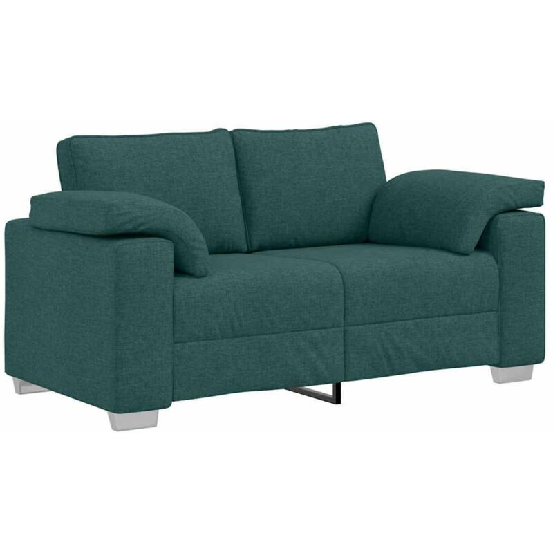 Sofa Dark Green 160 X 77 X 82 Cm Fabric Vidaxl
