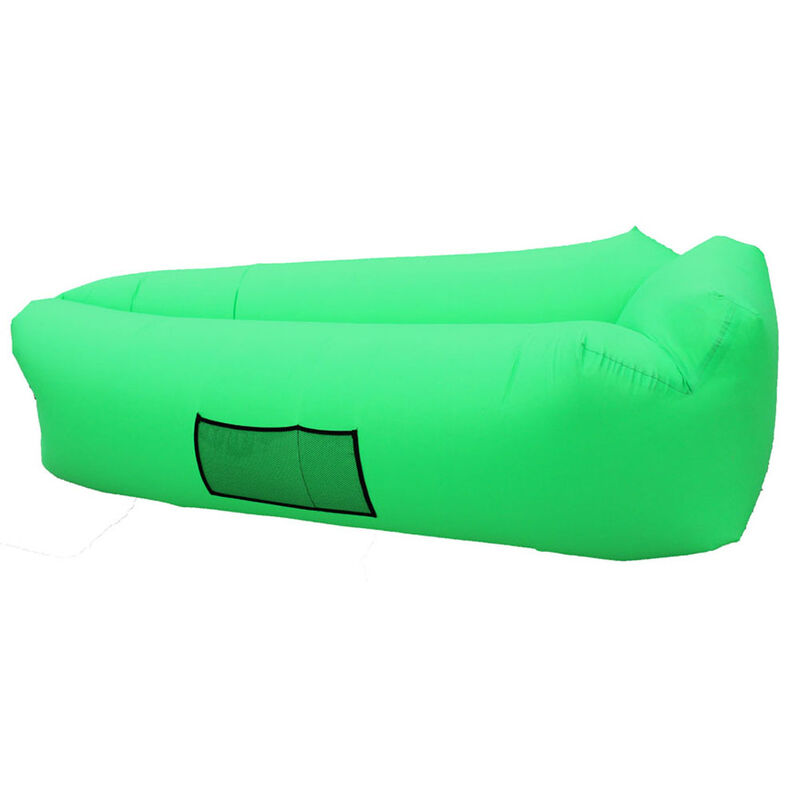 

Sofa de aire inflable rapido super ligero para exteriores, sofa portatil, cama inflable plegable, tumbona para dormir en la playa, bolsa para