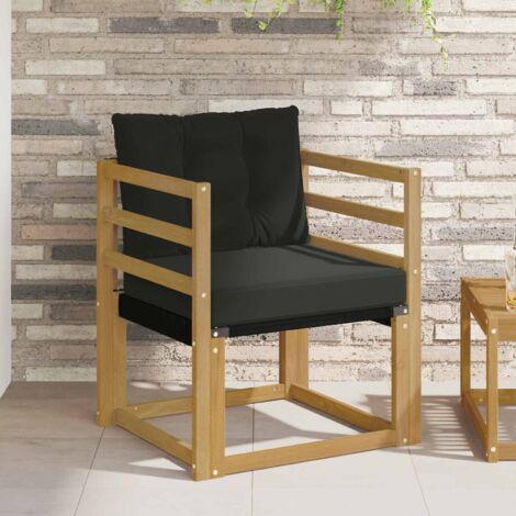 Sofá de exterior Madera maciza de acacia y textileno
