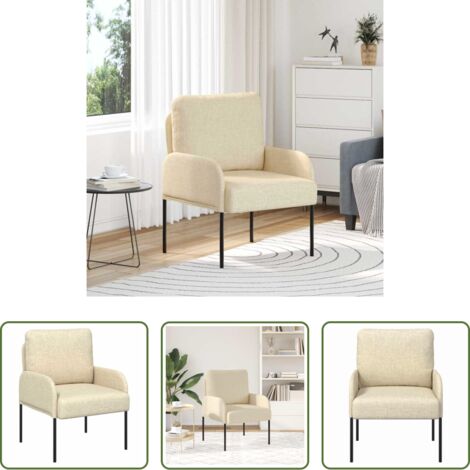 Sofá de madera contrachapada -  Sofás con cojín 55cm Crema Madera contrachapada