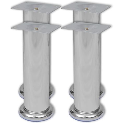 Sofá de pies redondos 4 PCS 180 mm Chrome - 219031