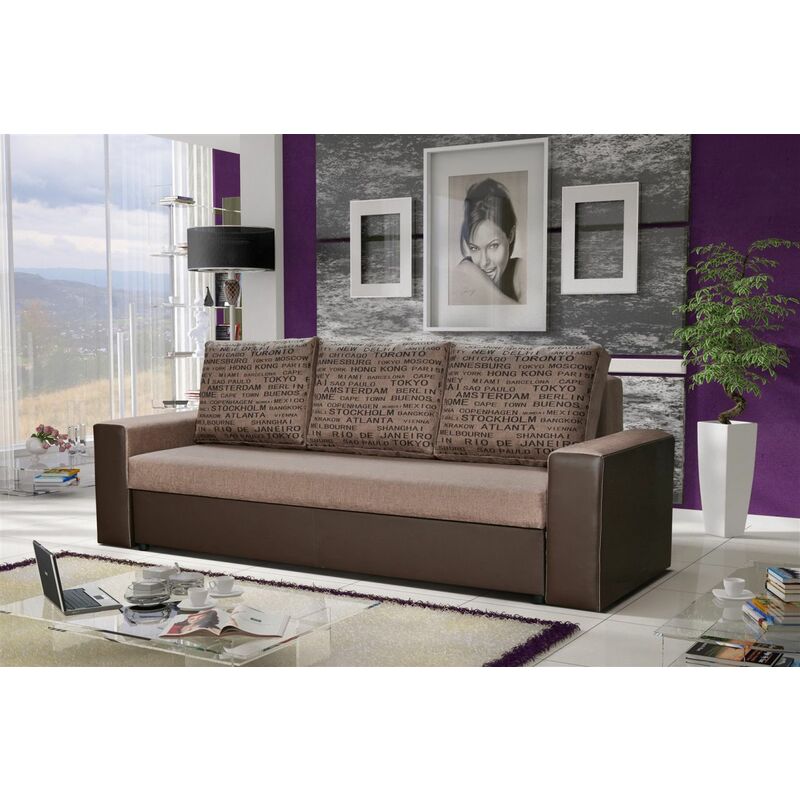 Sofa Dreisitzer Mit Schlaffunktion Modernes Sofa Mit