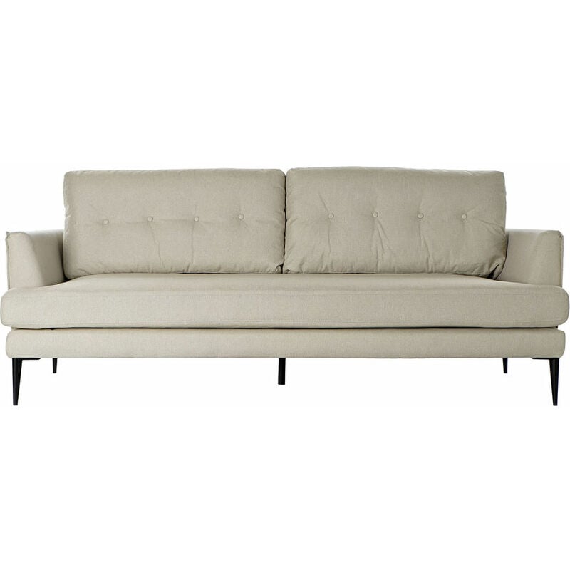 

Sofá DKD Home Decor Beige Poliéster Metal Moderno (200 x 84 x 85 cm)