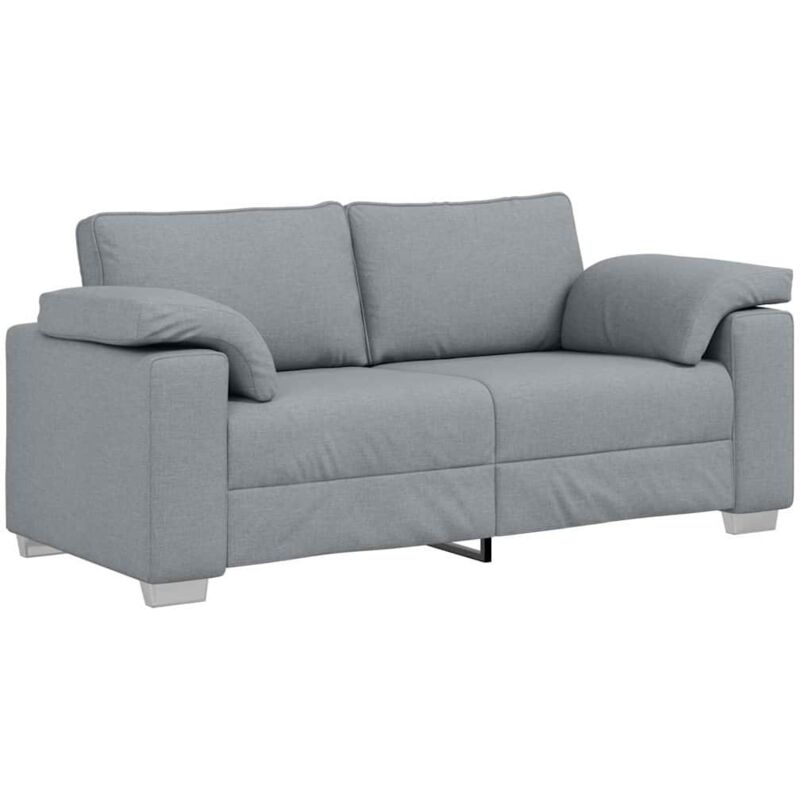Sofa Hellgrau 180 X 77 X 82 Cm Stoff Vidaxl