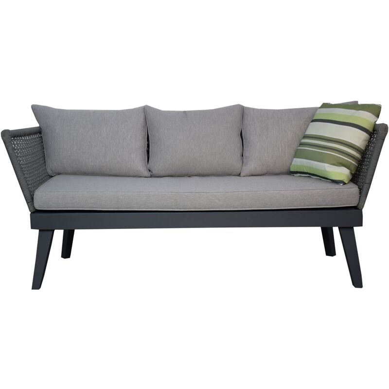 Sofa für Gartenset Cuba grau