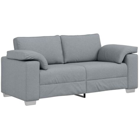 Sofa Hellgrau 180 x 77 x 82 cm Stoff vidaXL