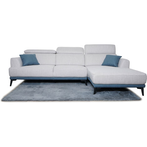 Sofa HHG-293, Couch Ecksofa L-Form, Liegefl�che Nosagfederung Taschenfederkern Teppich verstellbar