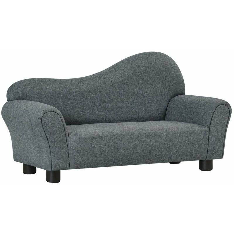 

Sofa infantil tela gris