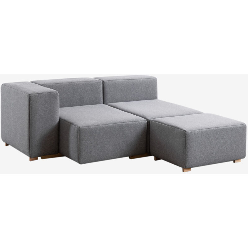 

Sofá Modular Chaise Longue de 3 Piezas con 1 Reposabrazos Robert SKLUM - Gris
