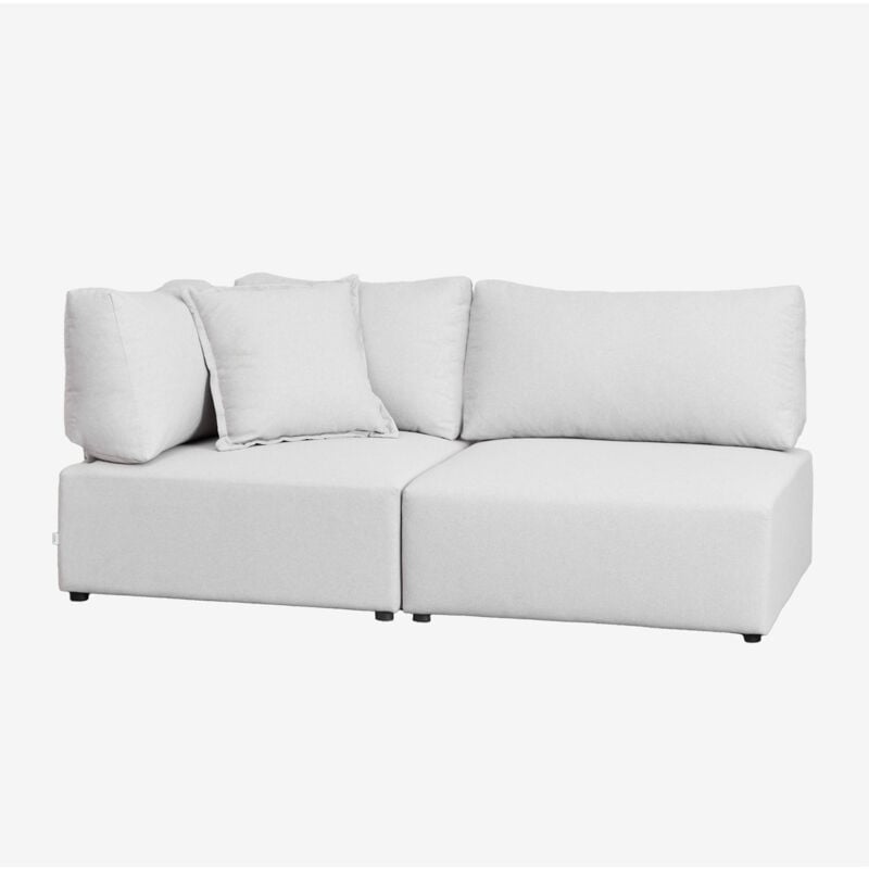 

Sofá Modular Esquinero de 2 Piezas Kata Beige Crema - Sklum