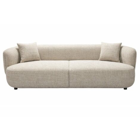 Sofa Poliester Madera 230X92X69