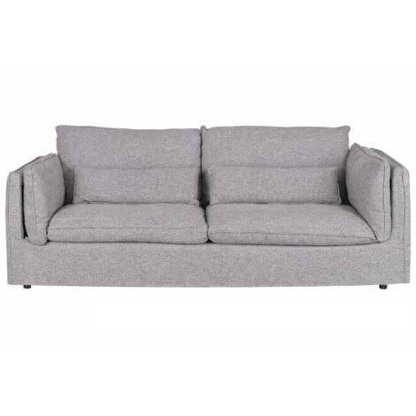 Sofa Poliester Pluma 230X98X80 Gris