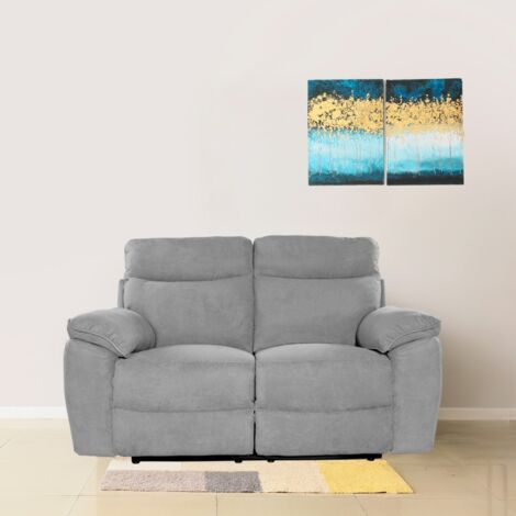 Sofá reclinable de 2 plazas 160x100x102 cm