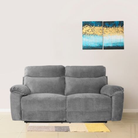 Sofá reclinable eléctrico 200x100x102 cm