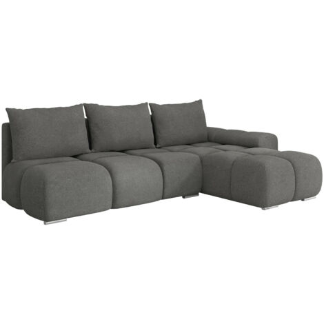 Sofá rinconero Camden 106, Velo 635, Función de descanso, Almacenaje, 270x183x85cm, 0
