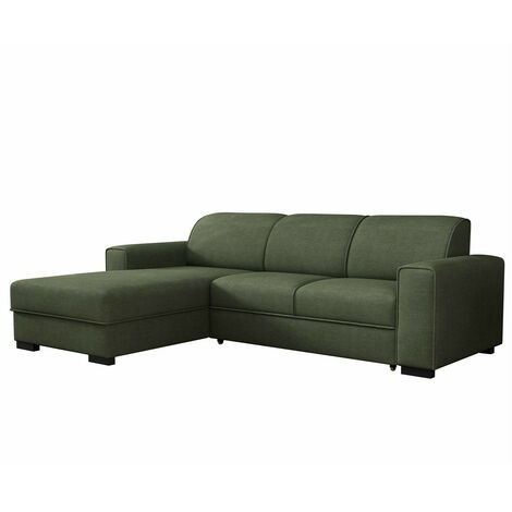 Sofá rinconero Columbus 186, Crown 12, Función de descanso, Almacenaje, 260x182x90cm, 0