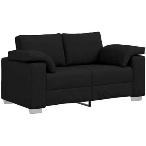 Sofa Schwarz 160 x 77 x 82 cm Stoff vidaXL