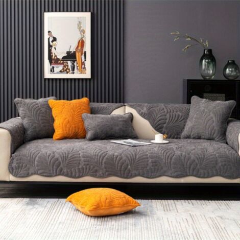Sofa Throw Blanket, Sofa Protection Dog/Cat, Warm Super Soft Short Plush Fleece Blanket Sofa/Couch Cover/Sofa Cover 1 2 3-Seater L Shape U-Shape Corner Sofa