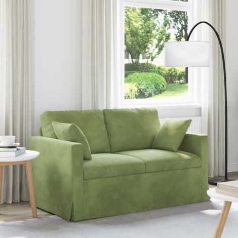 Sofá Verde claro 138 x 78 x 80 cm Terciopelo
