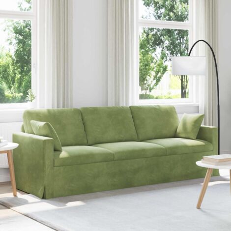 Sofá Verde claro 228 x 78 x 80 cm Terciopelo