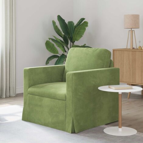 Sofá Verde claro 78 x 78 x 80 cm Terciopelo
