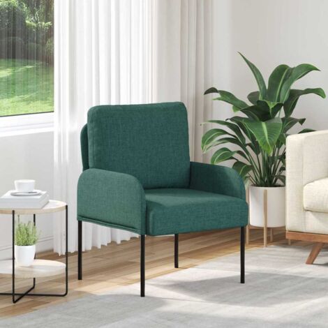 Sofás con cojín 55cm Verde oscuro Madera contrachapada