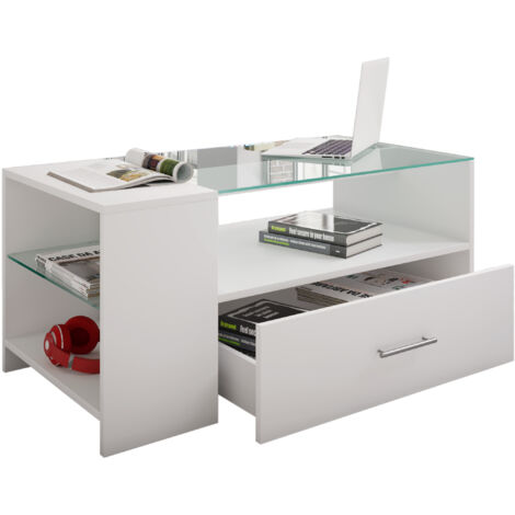 Sofatisch Couchtisch Schublade Tindala