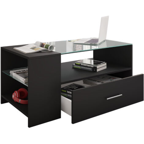 Sofatisch Couchtisch Schublade Tindala