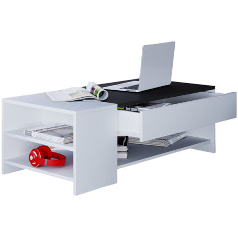 Sofatisch Couchtisch Schublade Tindus