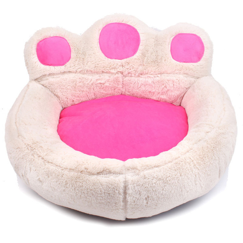 

Sofe suave del animal domestico, cama del animal domestico Estera, perros y gatos cama el dormir, beige, S