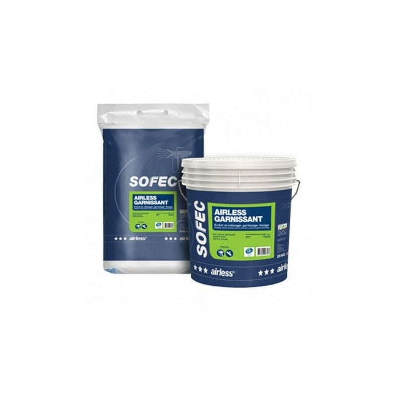 SOFEC Airless garnissant25kgblanc - SOFEC