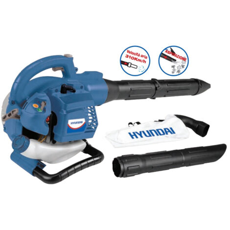 Soffiatore/Aspiratore/Aspirafoglie/Trituratore a scoppio 25cc Hyundai - 35800