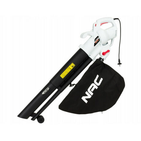 SOFFIATORE ASPIRATORE PER FOGLIE CON TRITURATORE DA 3200 W, 160 - 250 km/h
