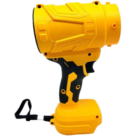 Soffiatore aspiratore trituratore per foglie - 21V - Senza fili, a batteria, per giardino e prato - Aspiratore professionale (senza batteria né caricabatteria)