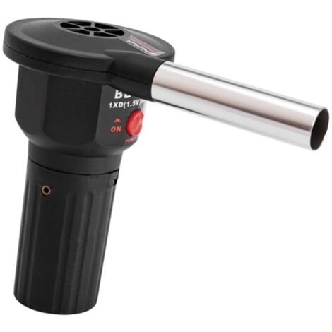 Soffiatore d'aria, soffiatore per barbecue, soffiatore d'aria portatile a batteria, strumenti pratici per picnic, campeggio e accensione di barbecue a carbone all'aperto