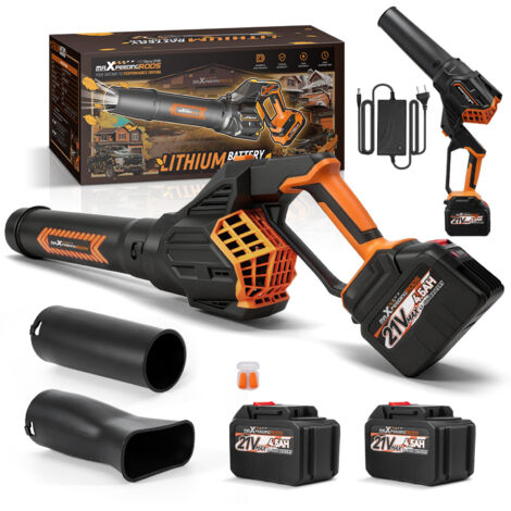 Soffiatore for Foglie 160 MPH 2 Batterie 21V 580 CFM Brushless Cordless