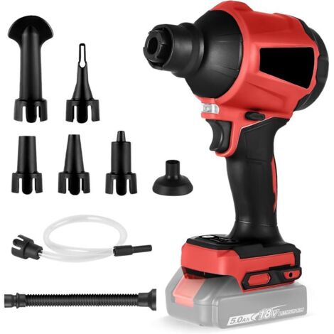 Soffiatore per foglie a batteria M18 - compatibile con batteria Makita da 18 V - soffiatore per foglie - per la cura del prato, la rimozione delle bolle di foglie, la pulizia di auto e angoli