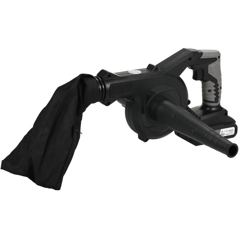 Image of Qiyao - Soffiatore per foglie leggero a batteria da 21 v per patio, cortile, marciapiede, piccolo soffiatore per foglie, soffiatore per foglie e