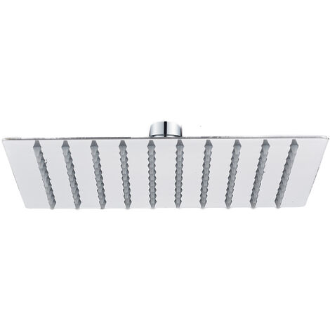 NULL Soffione anticalcare quadro 'queen' cm 25 x 25